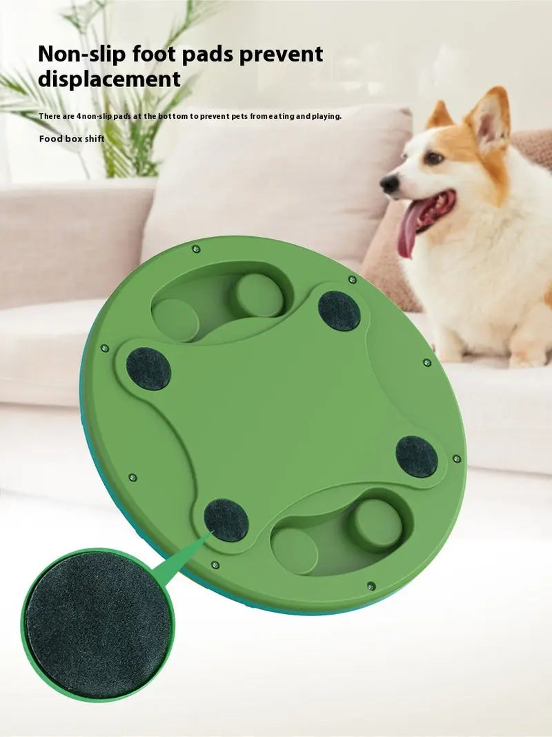 Interactive Dog Puzzle Toy for IQ Improvement and Slow Feeding Suitable for All Sizes Pets Nutritious Diet-Friendly Non-Electric Plastic Pets Game Pet Products