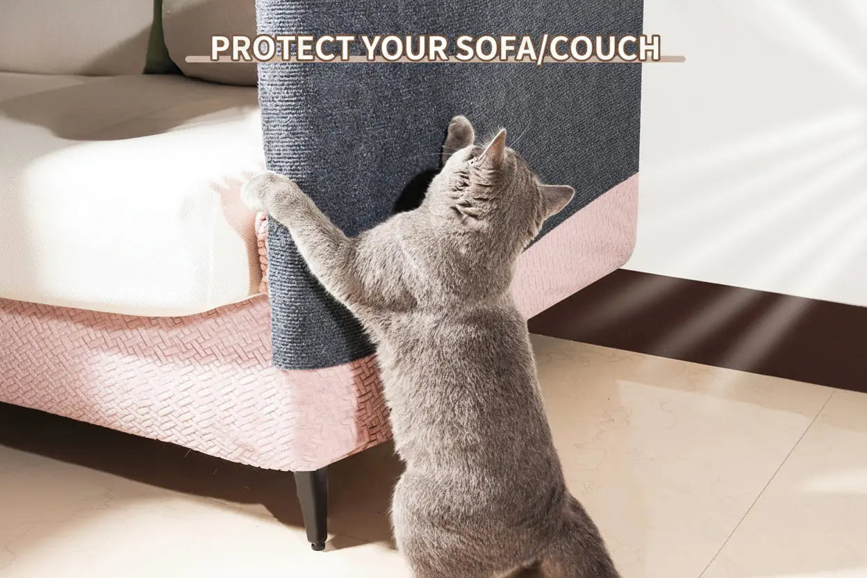 Self-Adhesive Carpet Cats Scratch Board Wall anti Cat Scratch Sofa Diy Cats Scratch Board Sofa Protection Paws Sharpen Trimmable Pet Products