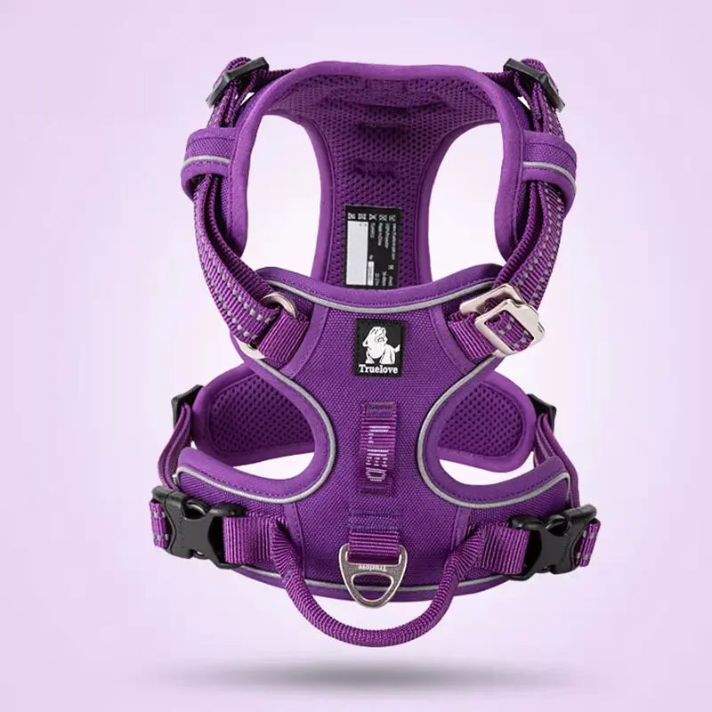 Front Nylon Dog Harness No Pull Vest Soft Adjustable Safety Harness for Dog Small Large Running Training French Bulldog
