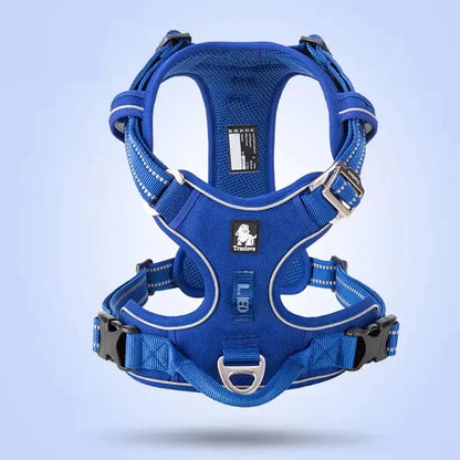 Front Nylon Dog Harness No Pull Vest Soft Adjustable Safety Harness for Dog Small Large Running Training French Bulldog